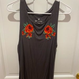 American Eagle Soft & Sexy Rose Tank